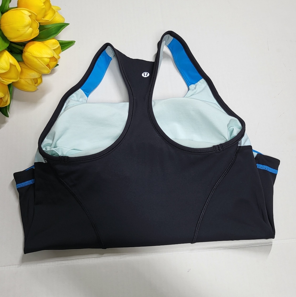 Lululemon Cardio Kick TankBeach Blanket Blue / Aquamarine / Black - Picture 10 of 16